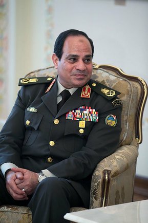 Defense Minister Gen. Abdel-Fattah el-Sisi.