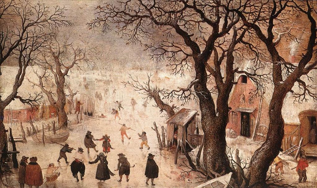Hendrick Avercamp's depiction of a frozen winter landscape.