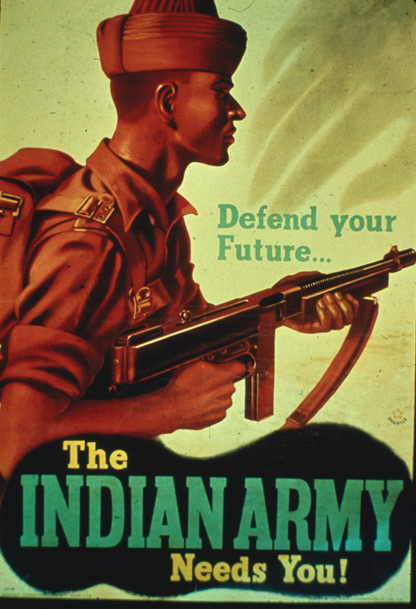 Indian Army recruiting poster.