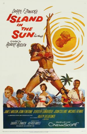 Island in the Sun (1957) featured the first actual onscreen kiss between a black actor and a white actor, to much public controversy.