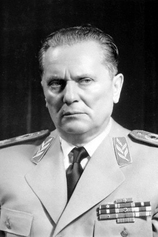Yugoslav leader Josip Broz Tito.