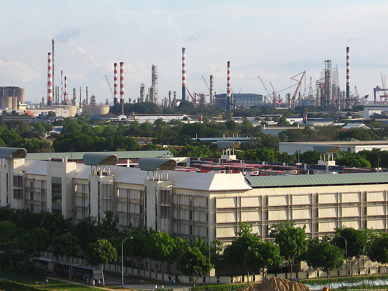 The Jurong Industrial Estate.