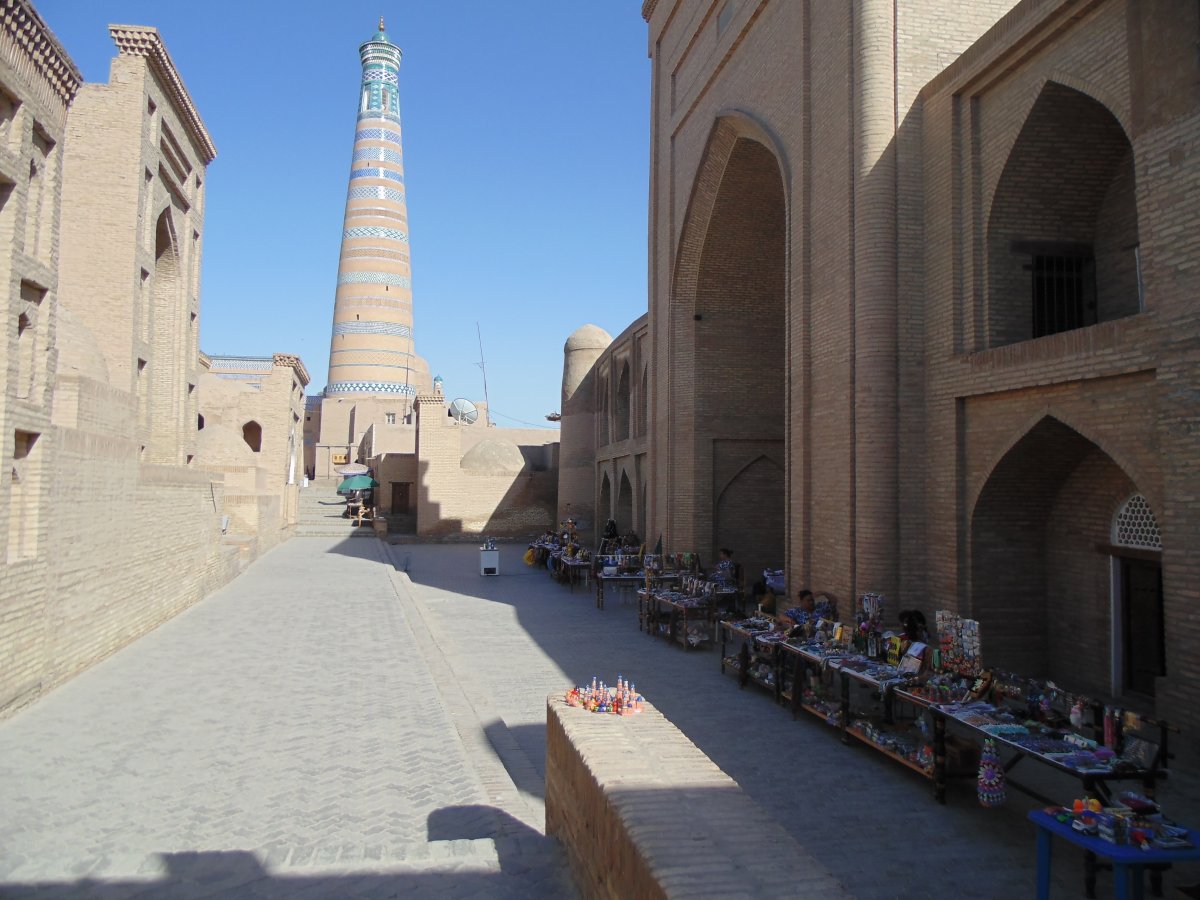 The streets of Khiva.