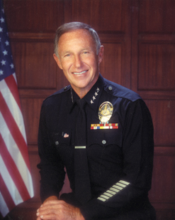 Chief of Police Daryl Gates.