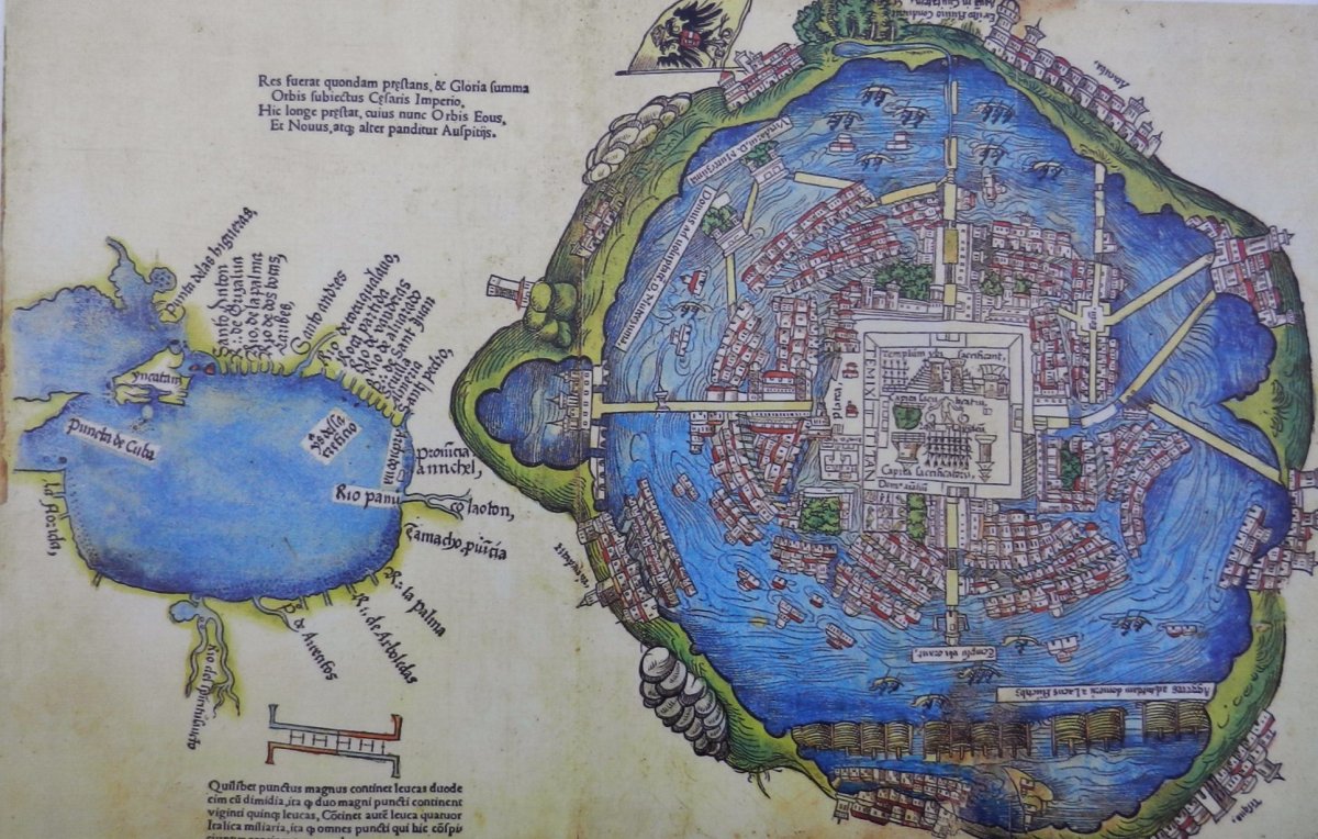 The Nuremburg Map of 1524.