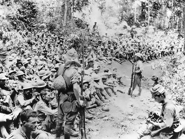 The surrender of Fil-American troops on Bataan in April 1942 was the largest in U.S. history.