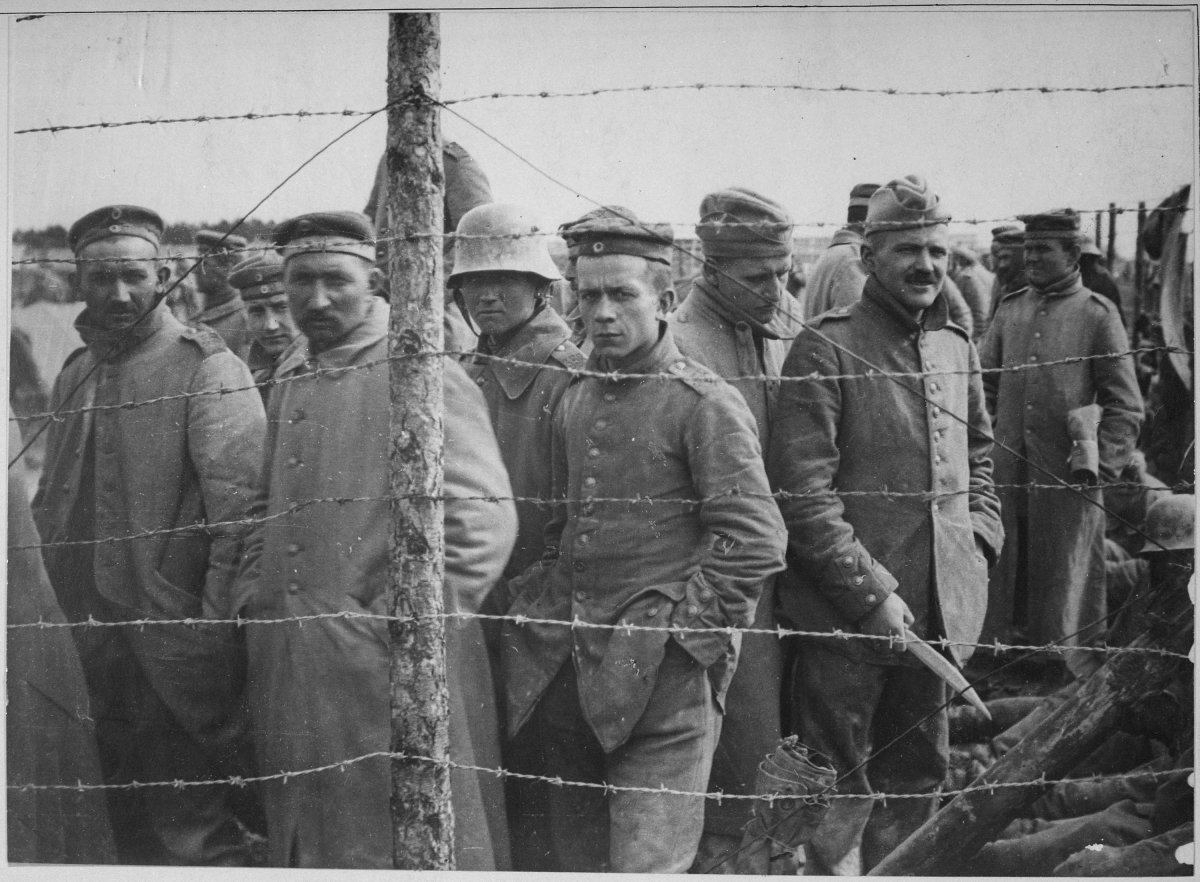 German POWs only began to be released from Allied camps at the end of 1919.