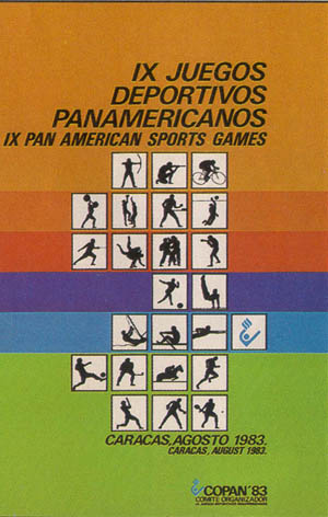 Poster from the 1983 Pan American Games.