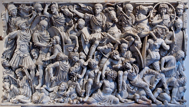 The Ludovisi Battle Sarcophagus.