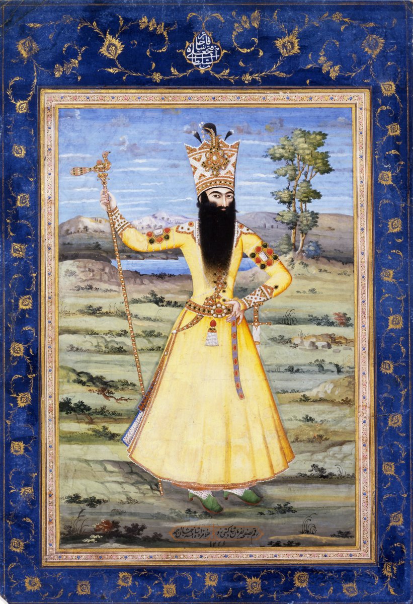 Fath Ali Shah of Qajar Iran.