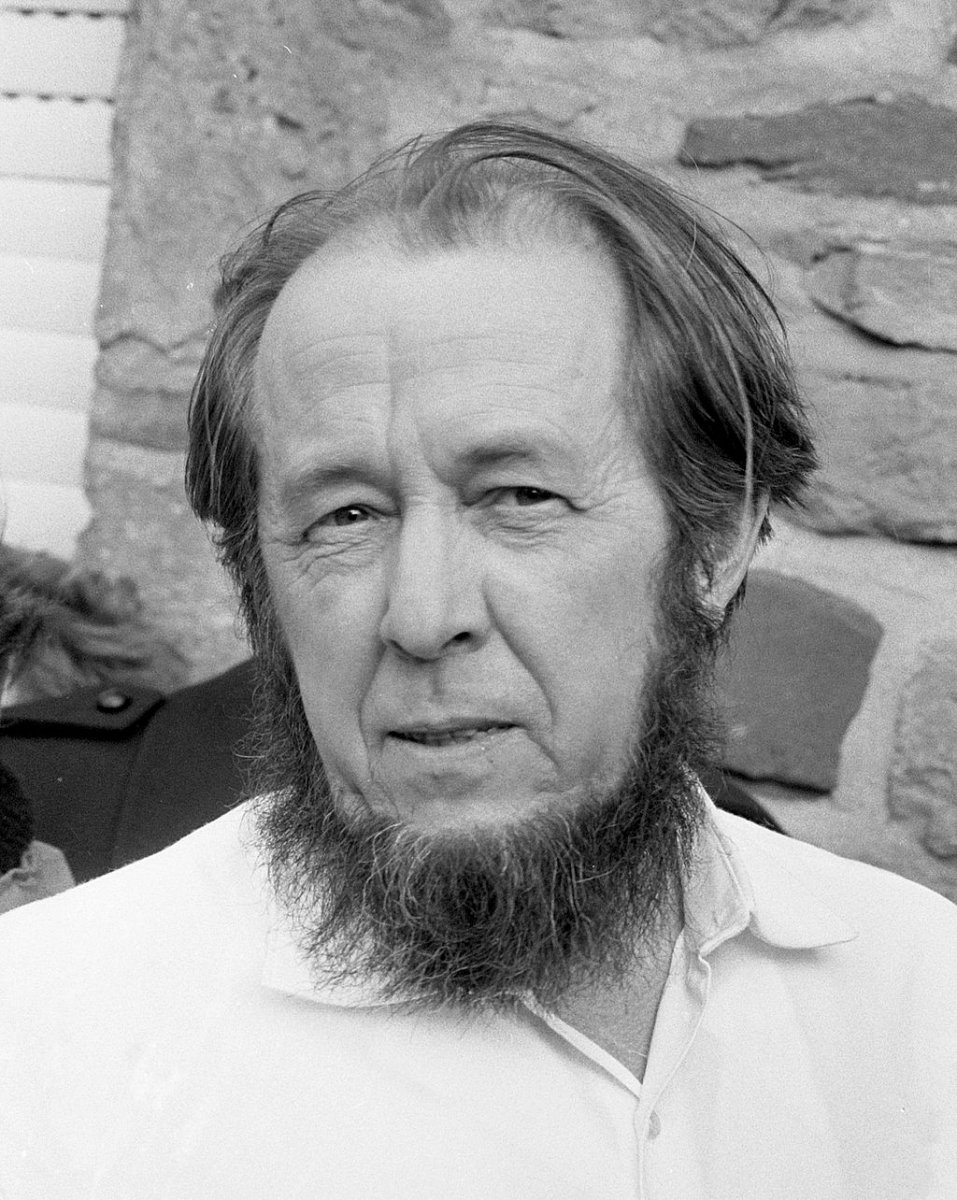 Alexander Solzhenitsyn in 1974.