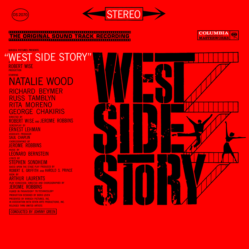 Cover of the soundtrack album from West Side Story.