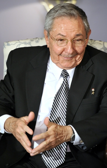 President of Cuba, Raúl Castro.