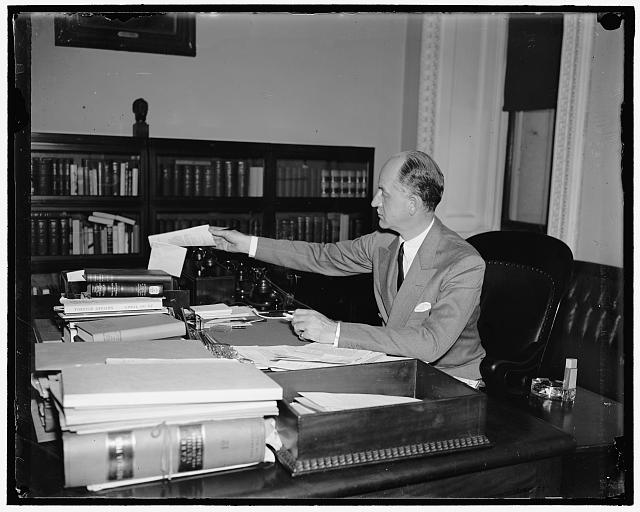Sumner Welles, who served as Undersecretary of State from 1937 until 1943, was one of FDR’s closest advisers on foreign affairs