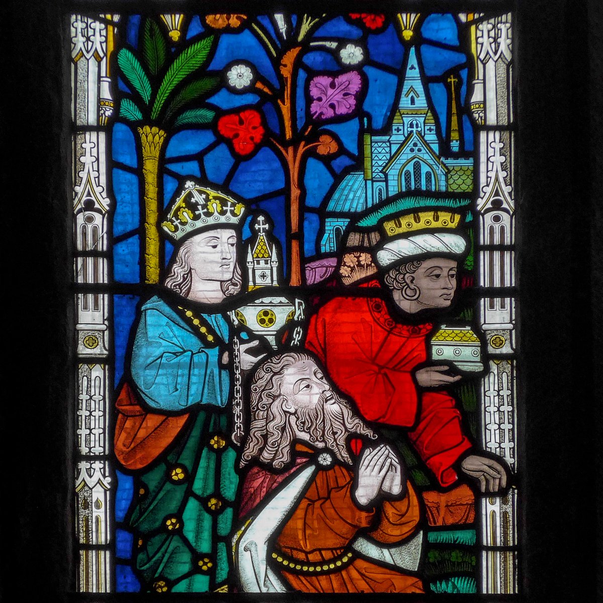 The Three Wise Men at Otley Parish Church.