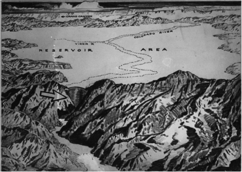 A sketch of the proposed reservoir.