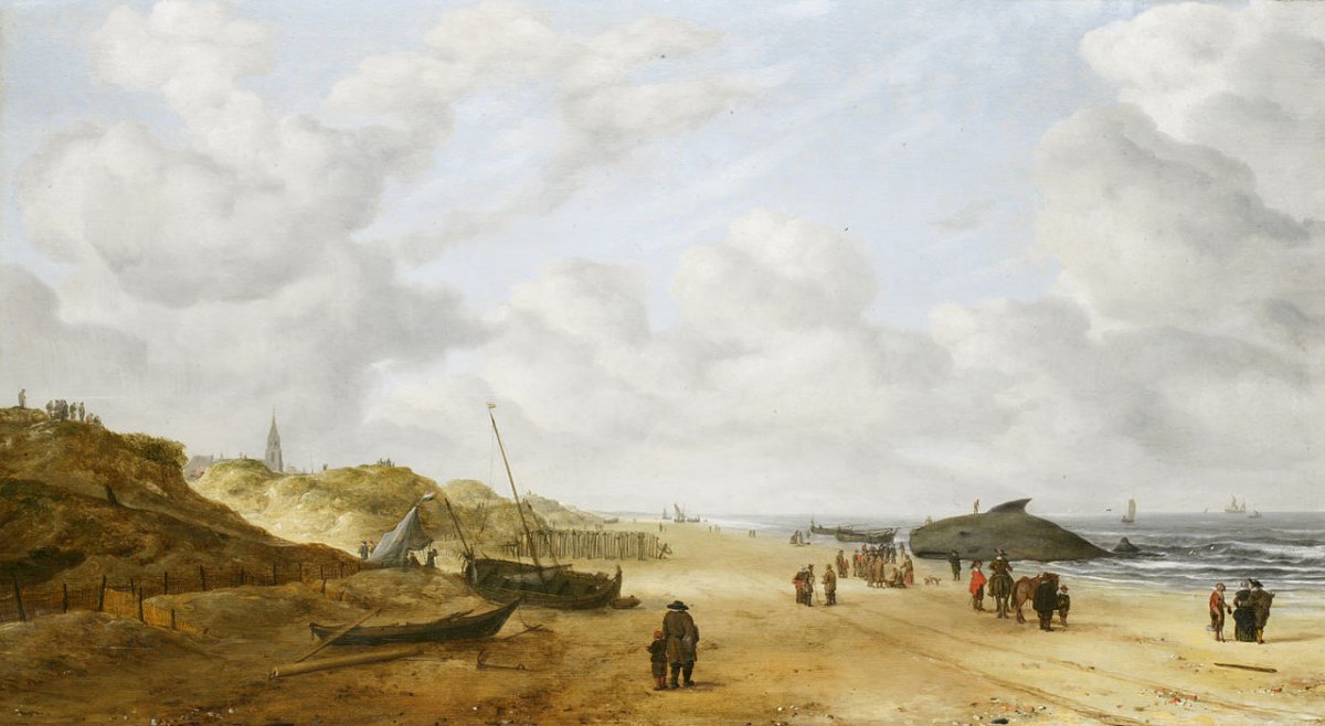 Hendrick van Anthonissen’s View of Scheveningen Sands.