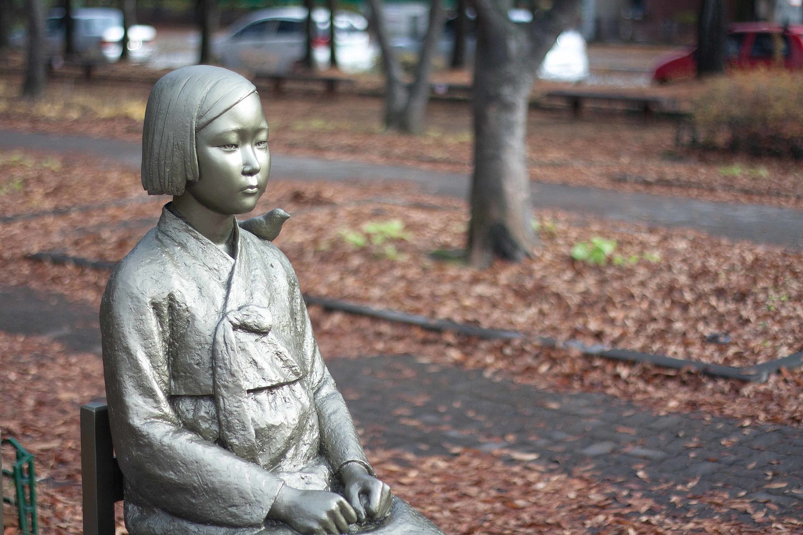 One of the dozens of statues dedicated to Comfort Women around the world.