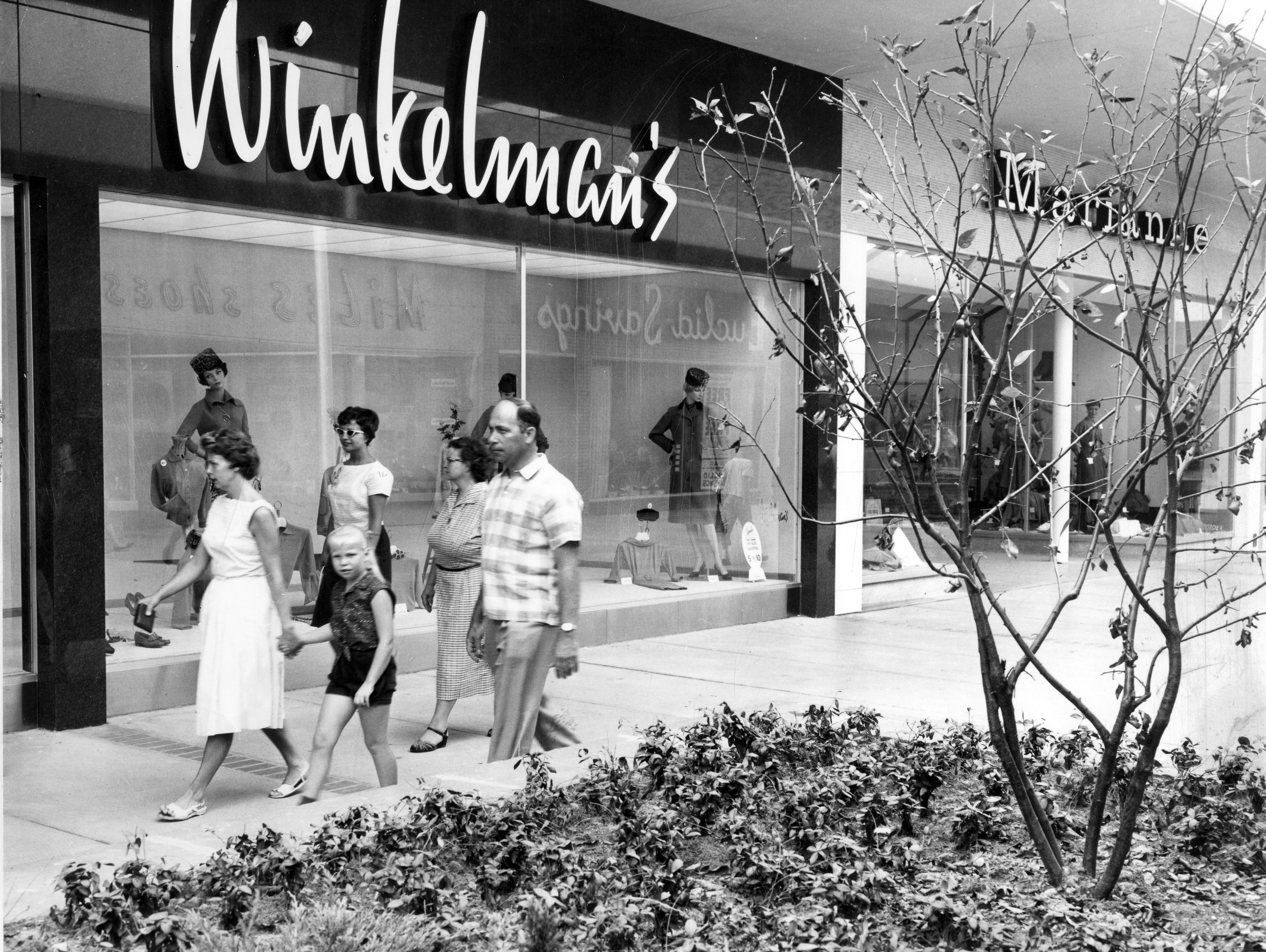 Winkelman's Department Store in the Parmatown Shopping Center in Parma, OH.