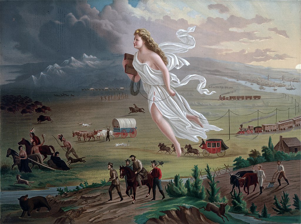 American Progress (1872) by John Gast.