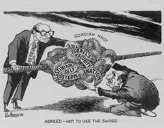 An American editorial cartoon from 1977.