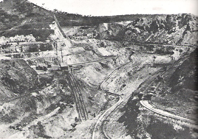 Copper mine in the Katanga province in 1942.