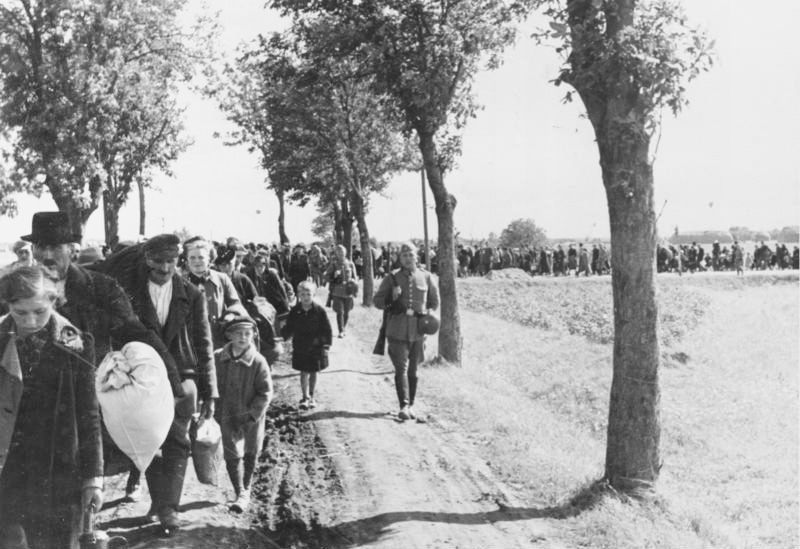 Forced resettlement of Poles from Reichsgau Wartheland.