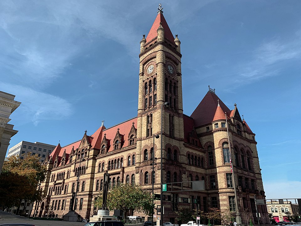 The Cincinnati City Hall as it appears today.