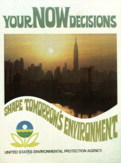 A 1972 Environmental Protection Agency poster.