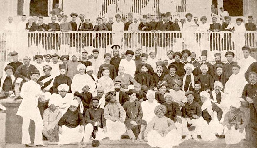 The first session of the Indian National Congress met in December 1885 in Bombay