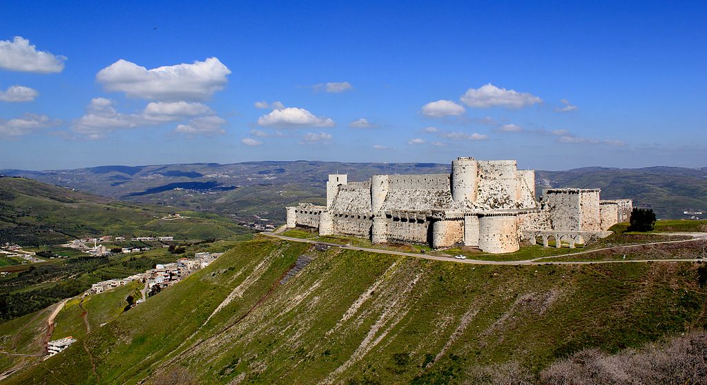 A medieval castle in northeast Syria once known as Hisn al-Akrād (Fortress of the Kurds).