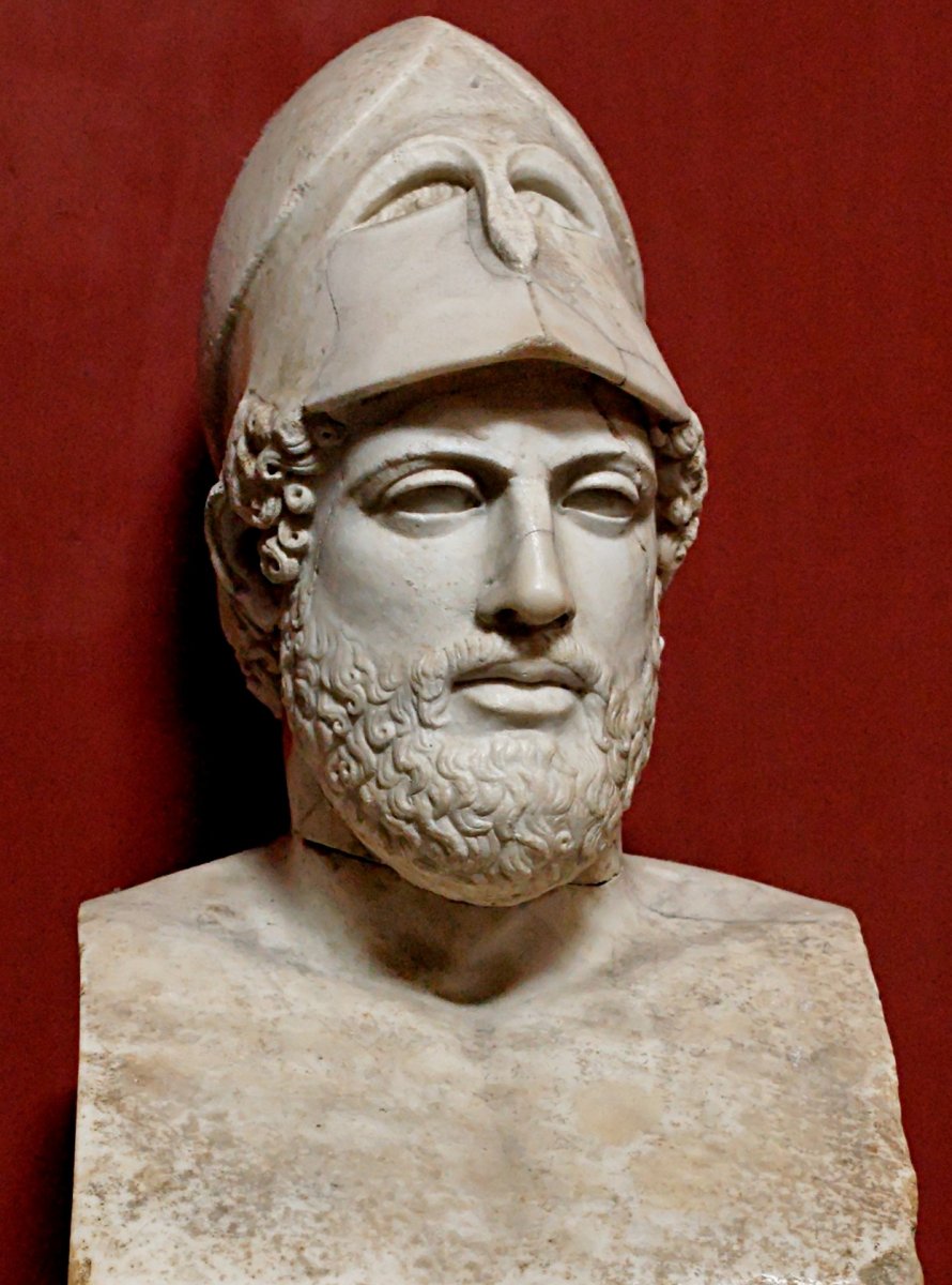 Bust of Pericles.