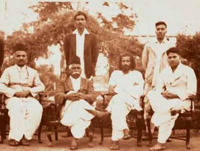 Dr. Hedgewar in 1939 with five other original RSS members.
