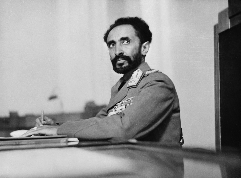 Emperor Halie Selassie.