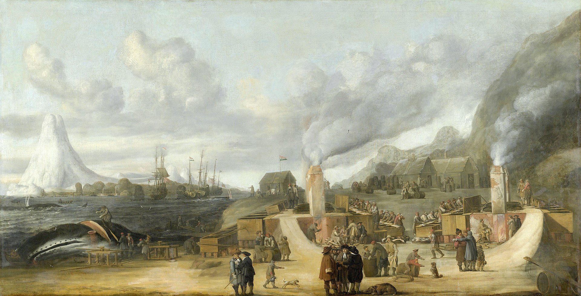 Painting by Cornelis de Man.