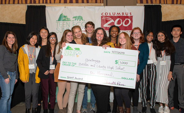 Ohio teenagers earn a $1,000 grant in 2019 to create an environmental sustainability project.