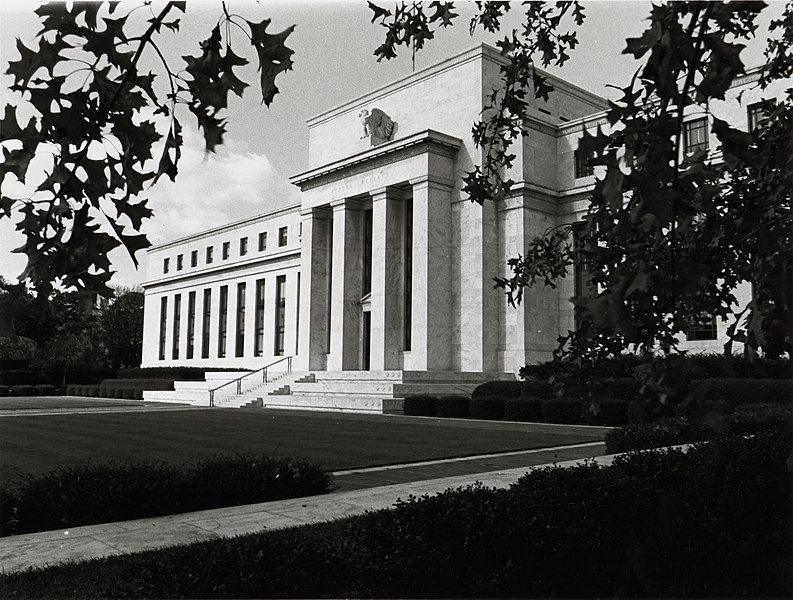 The Eccles Building in Washington D.C. as it appeared in 1937.