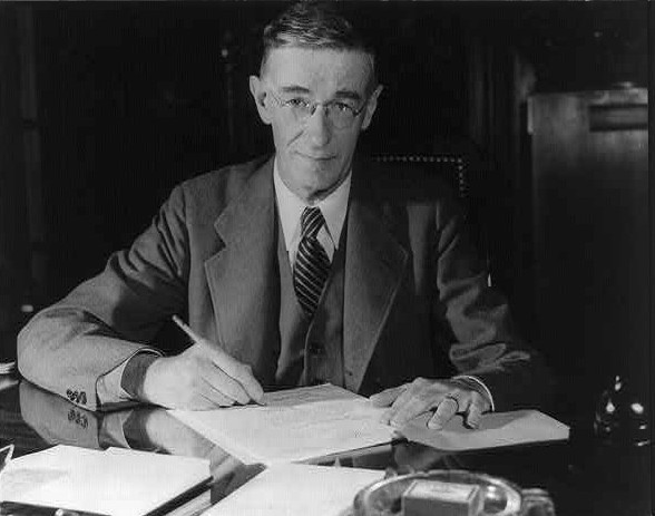 Vannevar Bush in the early 1940s.