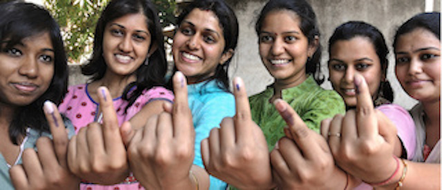 First-time voters in India’s 2009 General Election