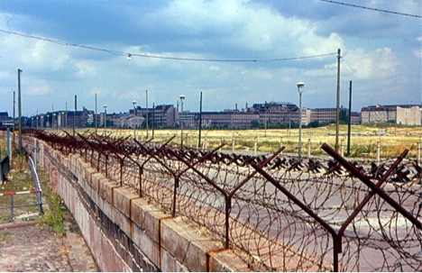 East Berlin from the Berlin Wall.