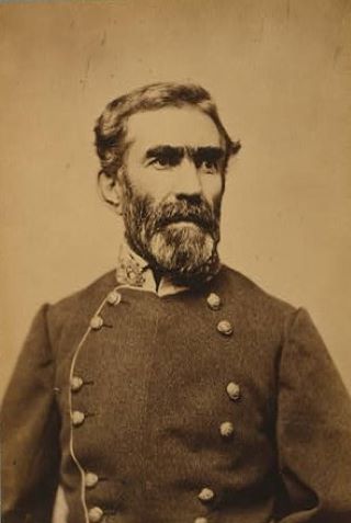 Portrait of Braxton Bragg during the Civil War.