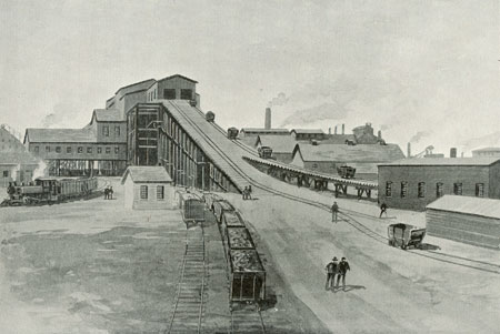 The No. 3 Colliery at the Dominion Coal Company, 1903.