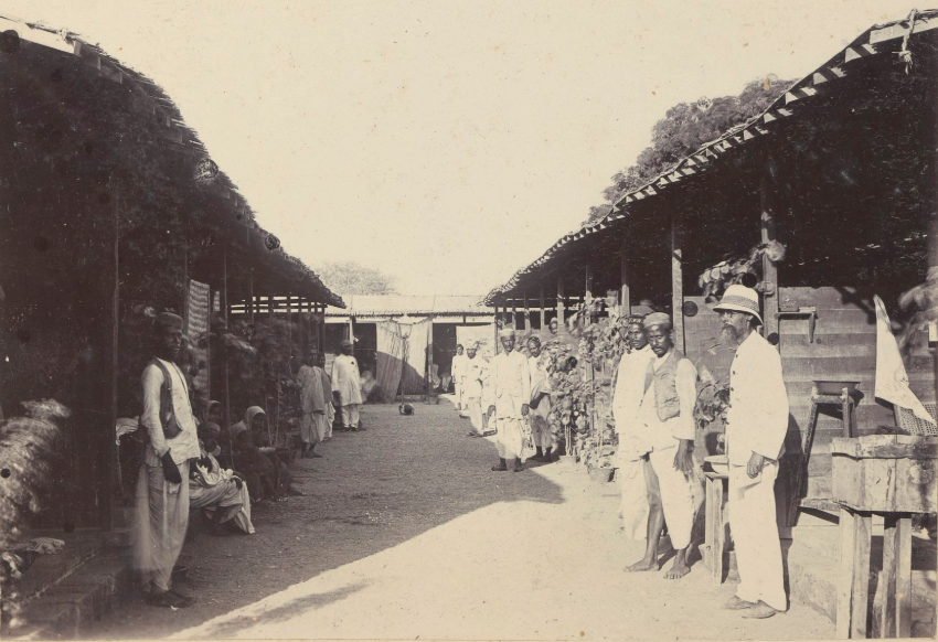 The Seth Vishnudas Plague Hospital in Karachi, 1890