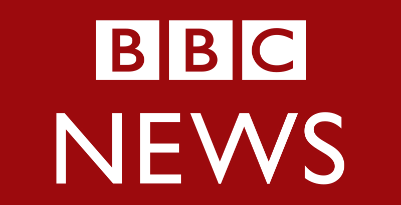 The current logo of BBC News.