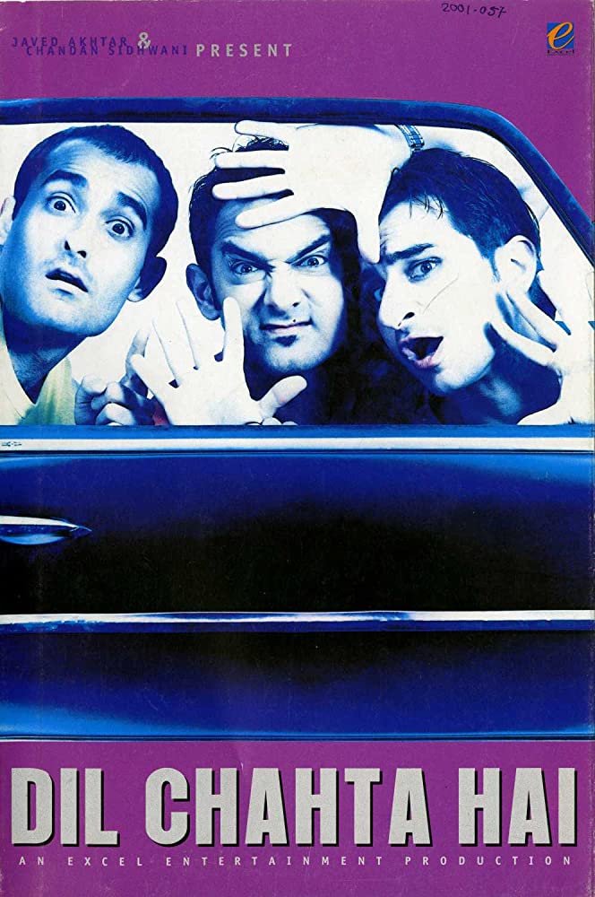 Film poster for Dil Chahta Hai (2001)