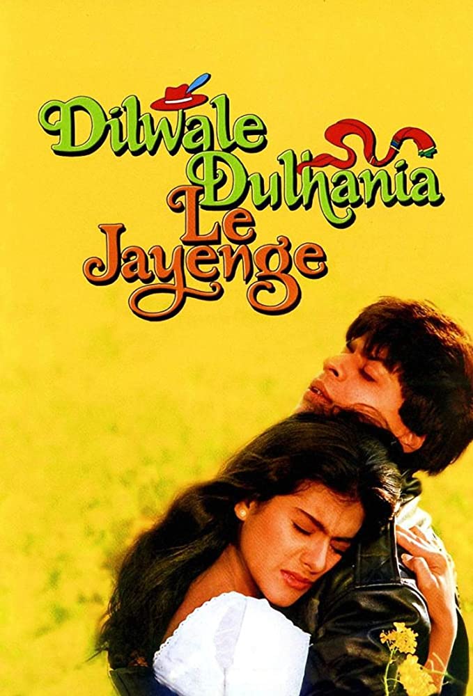 Film poster for Dilwale Dulhaniya Le Jayenge (1995)