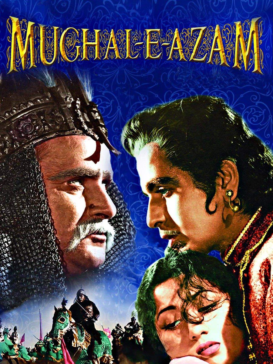 Film poster for Mughal-e-Azam (1960)