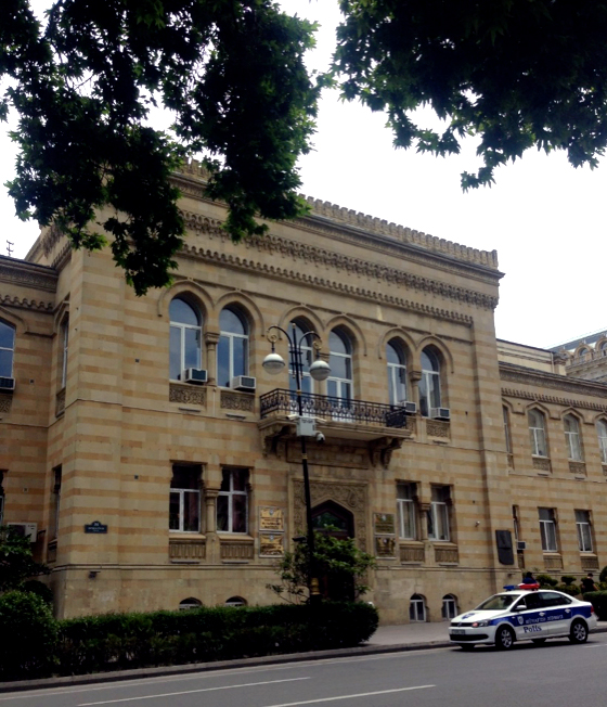 The Manuscripts Institute in Baku, Azerbaijan.