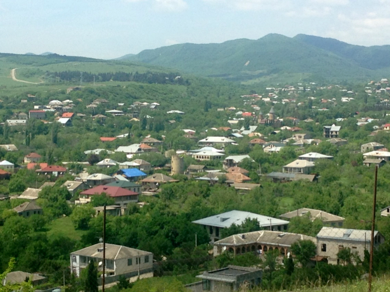 View of Martkopi, Georgia.