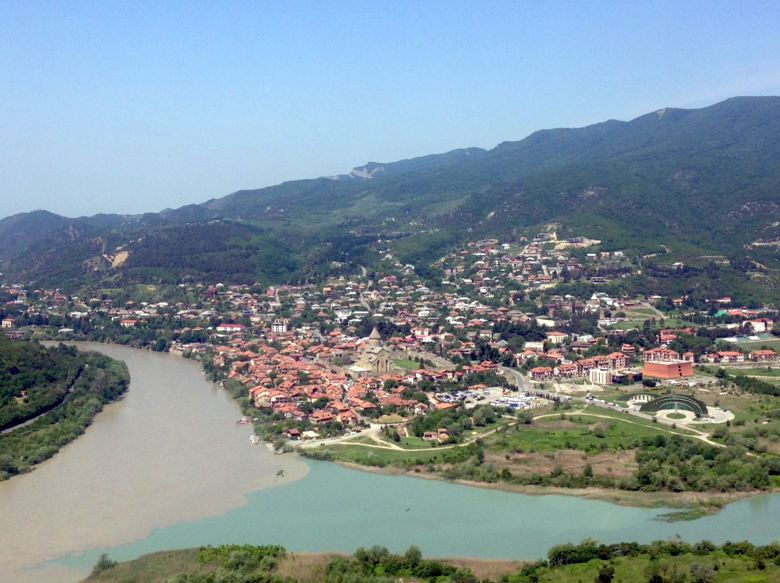 View of Mtskheta, Georgia.